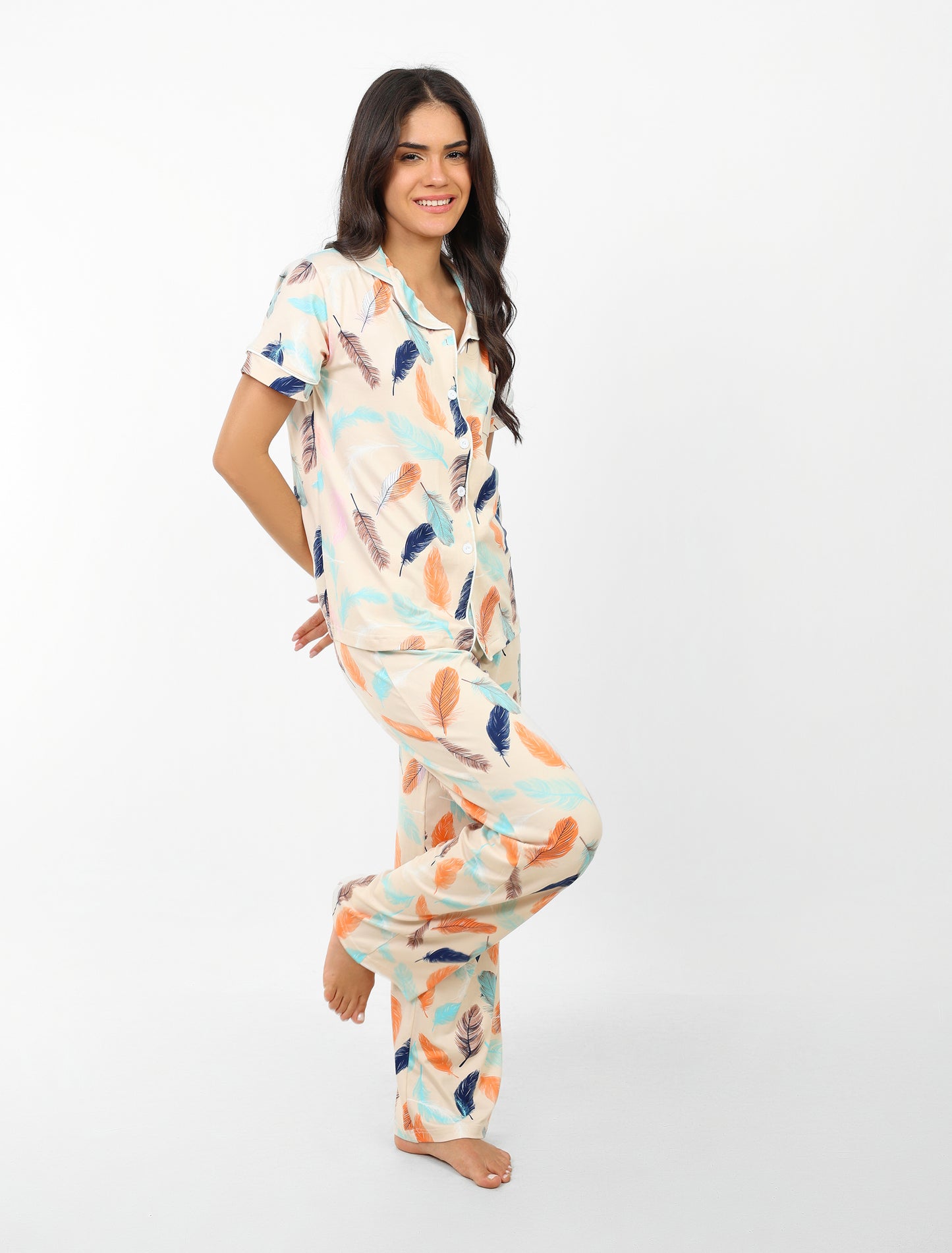 Risha Buttoned Pajama