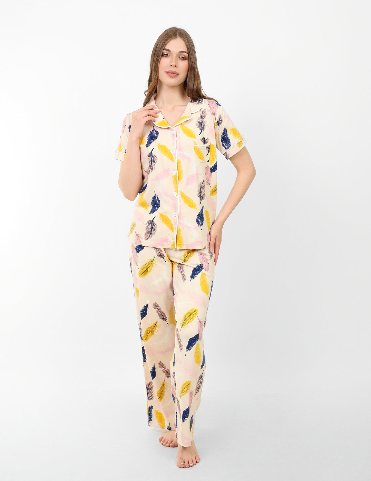 Risha Buttoned Pajama