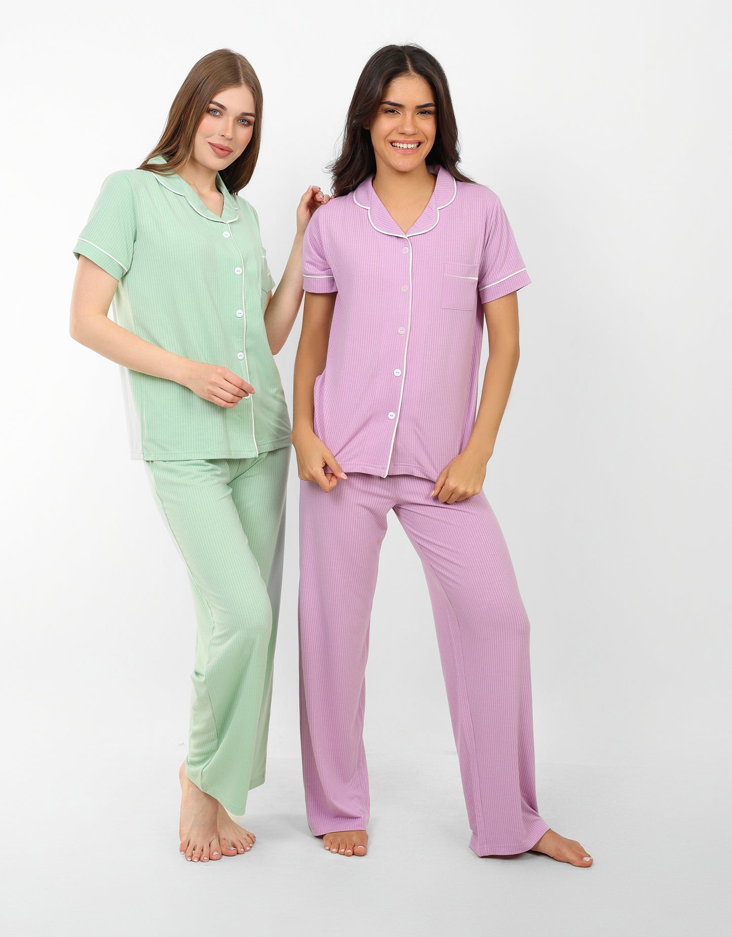 Curdory Buttoned Pajama