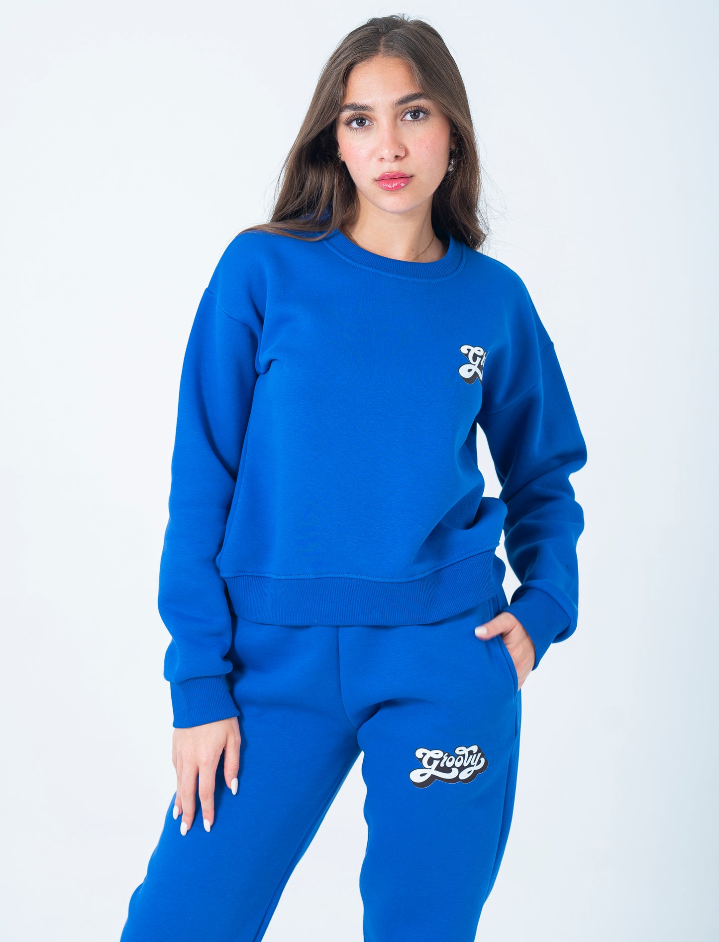 Oversized Groovy Sweat Set