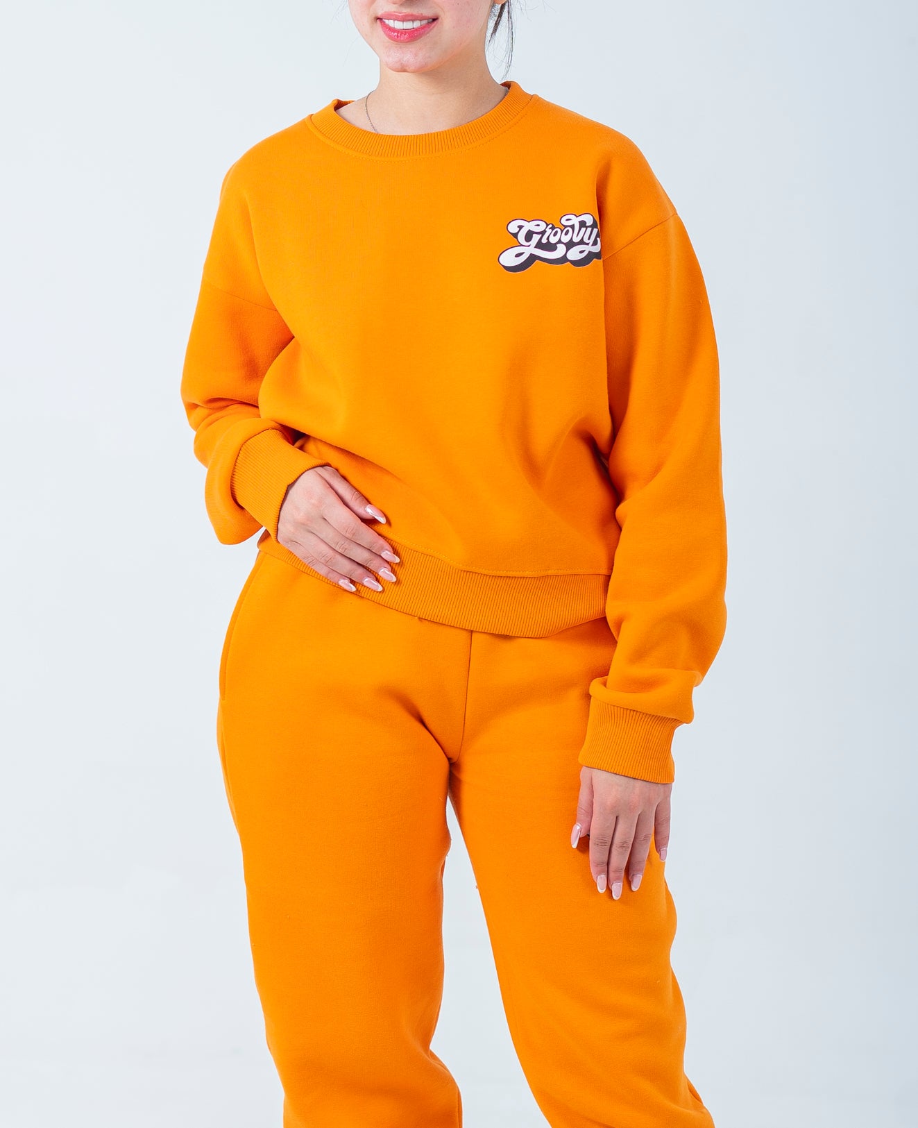 Oversized Groovy Sweat Set