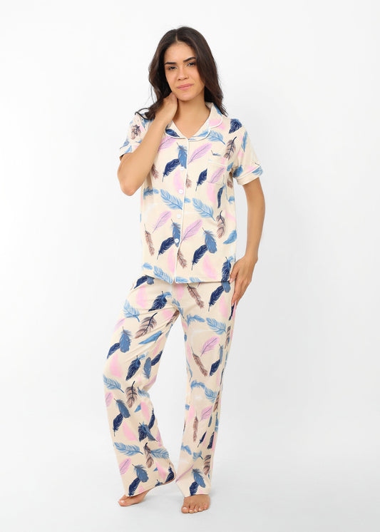 Risha Buttoned Pajama