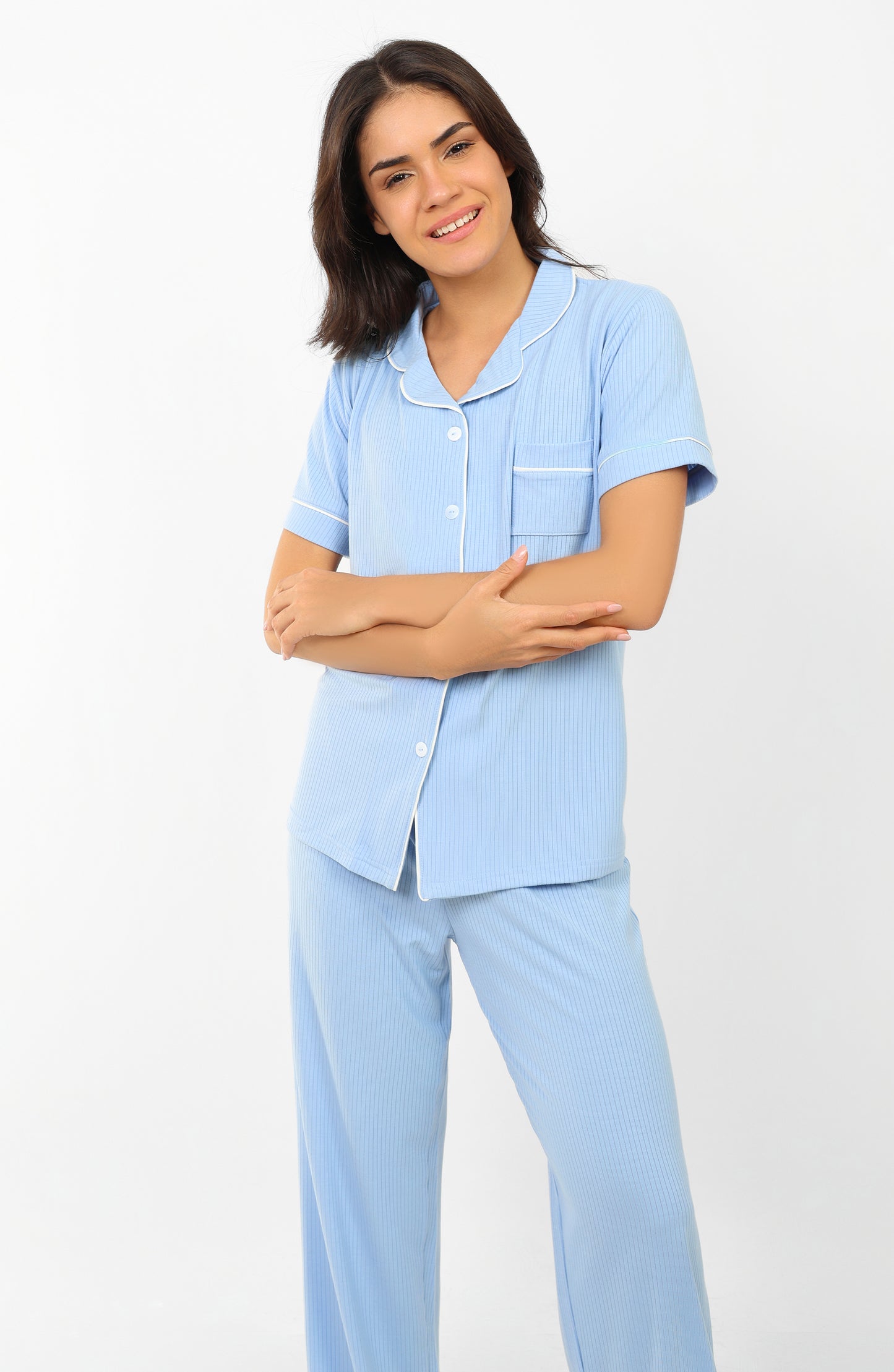 Curdory Buttoned Pajama