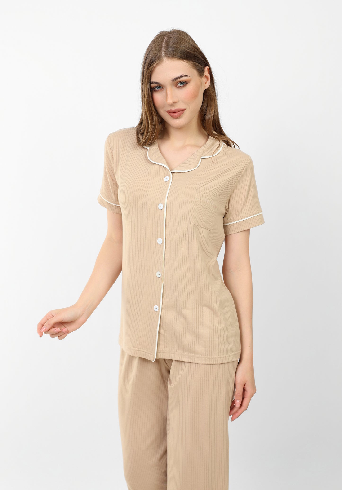 Curdory Buttoned Pajama