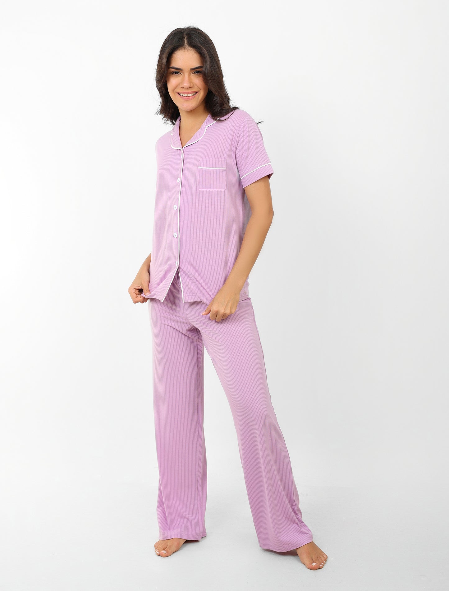 Curdory Buttoned Pajama