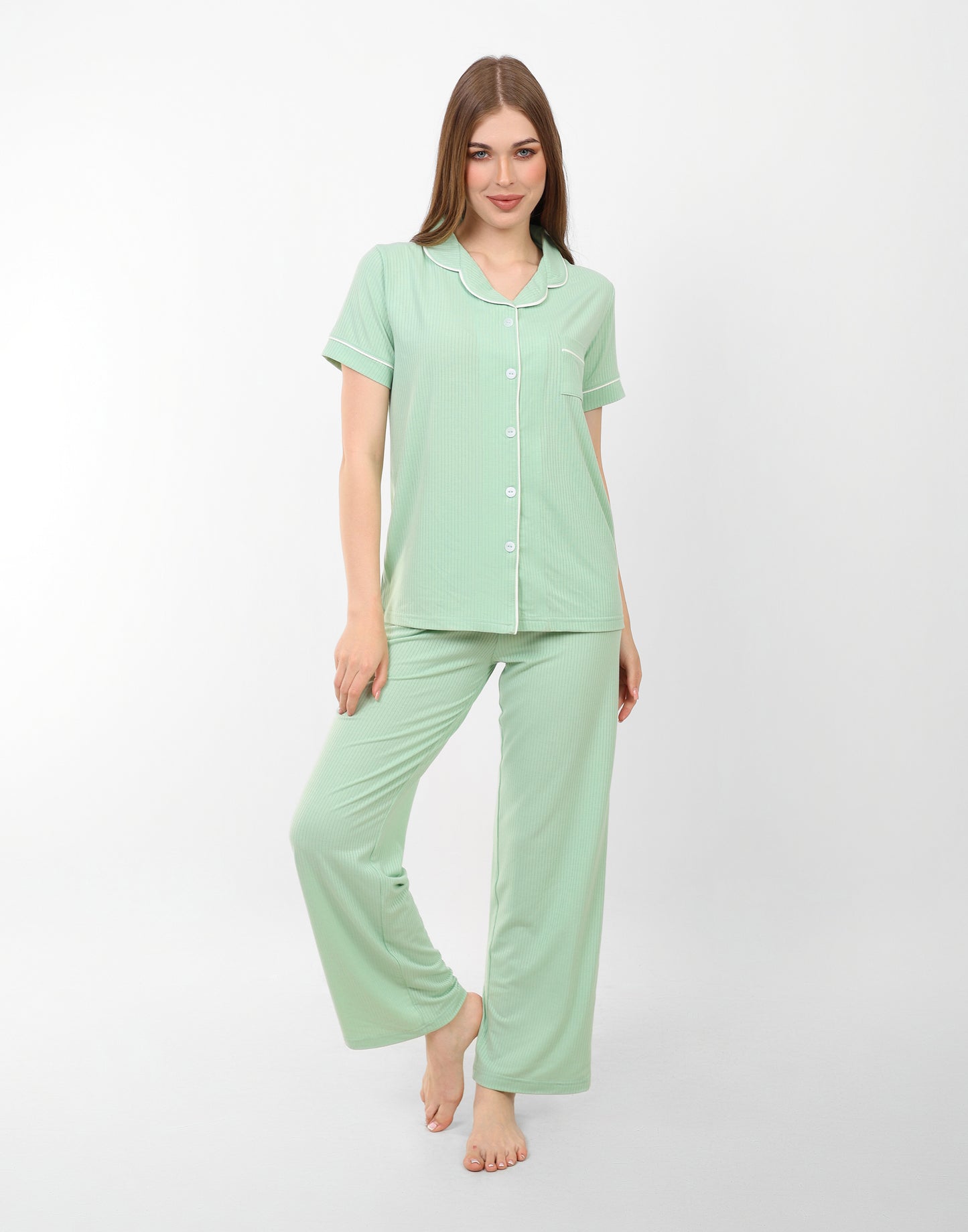 Curdory Buttoned Pajama