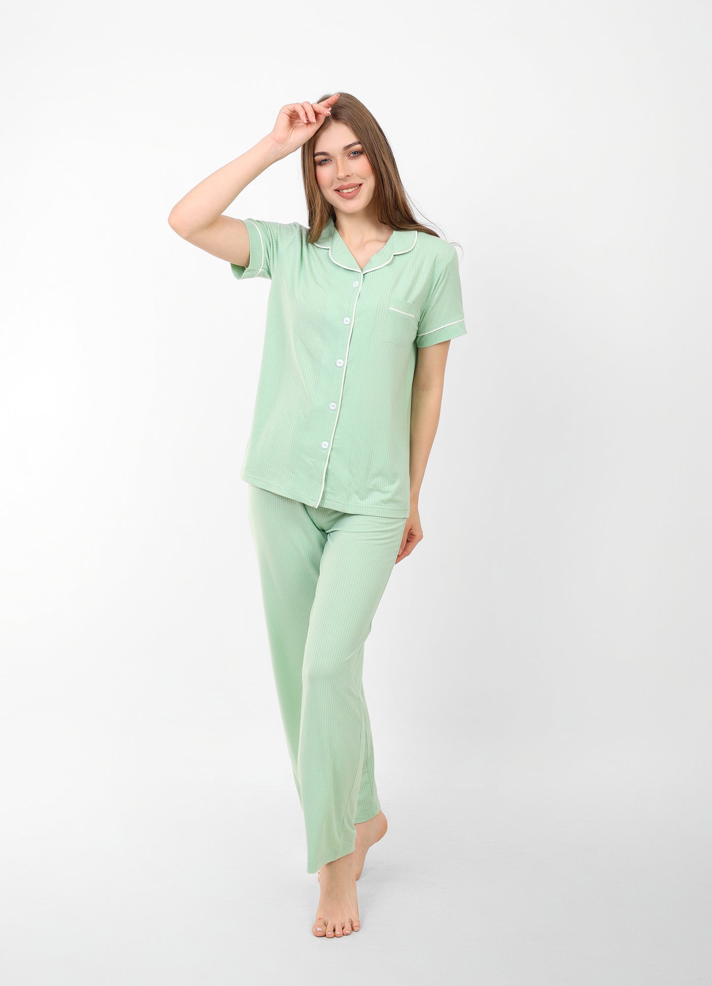 Curdory Buttoned Pajama