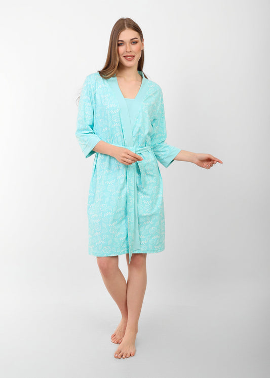 Forest Night Gown Set