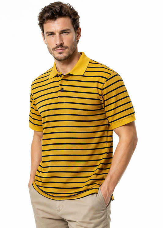 Striped Polo Shirt