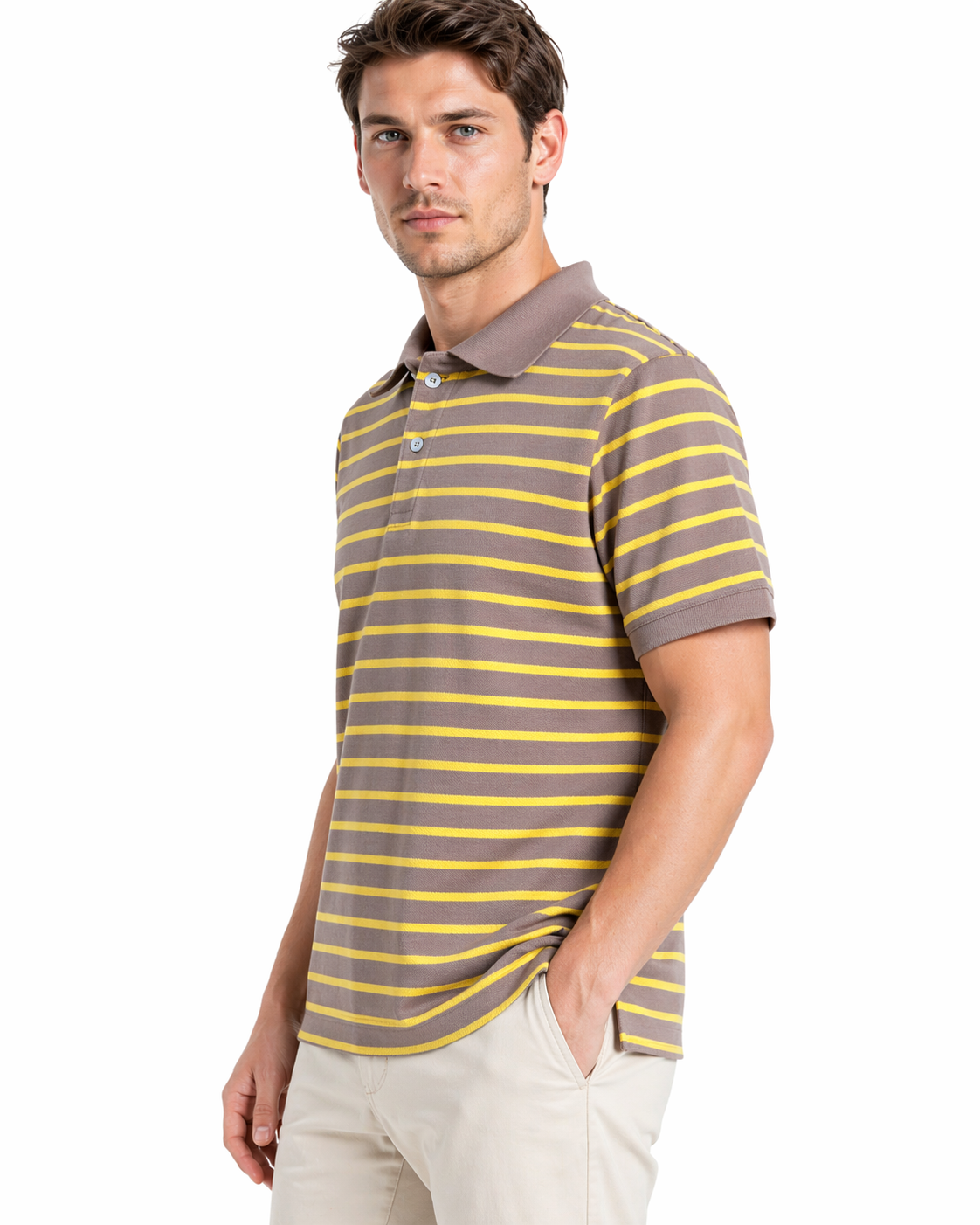Striped Polo Shirt