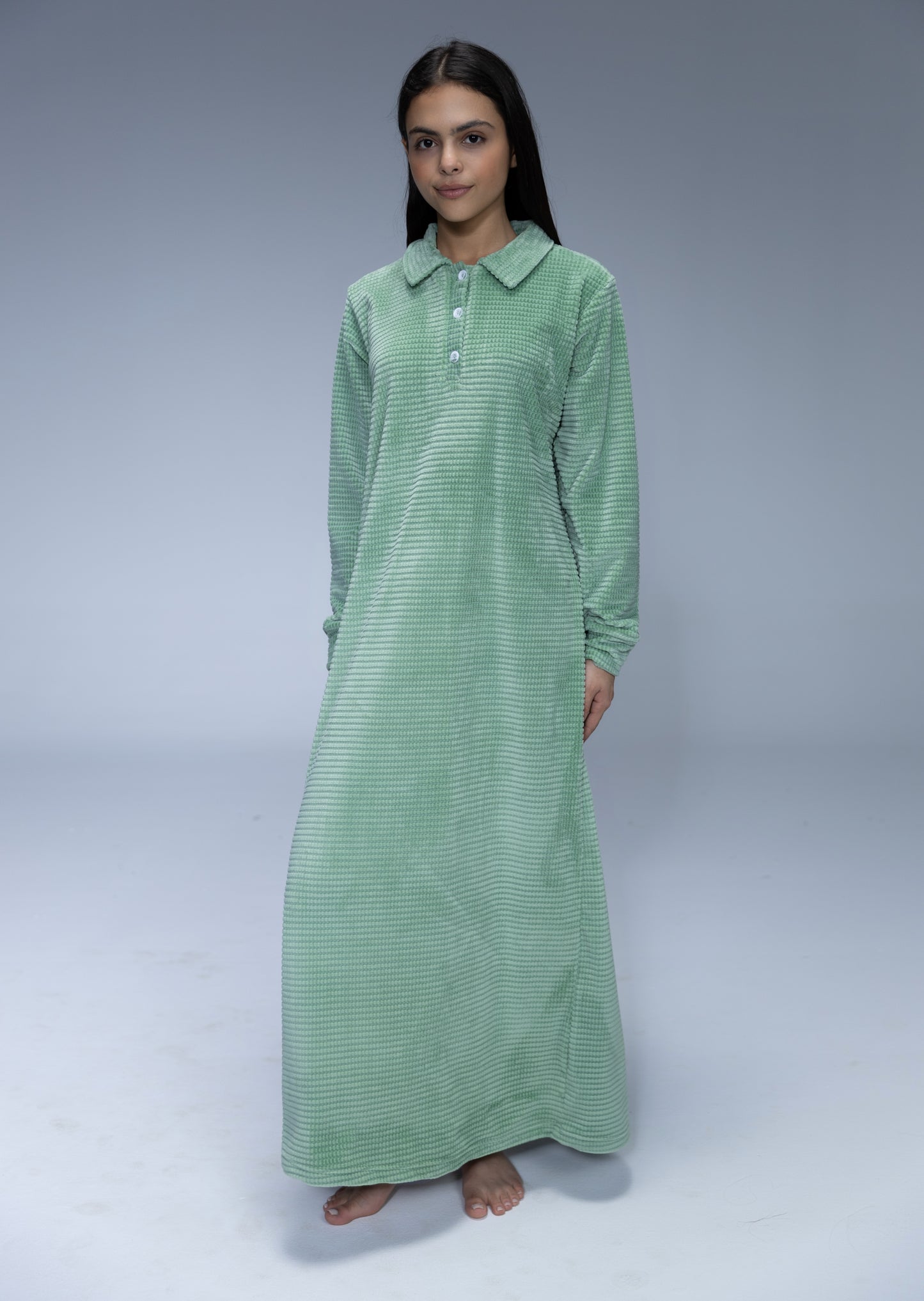 Velvet Waffle Nightgown