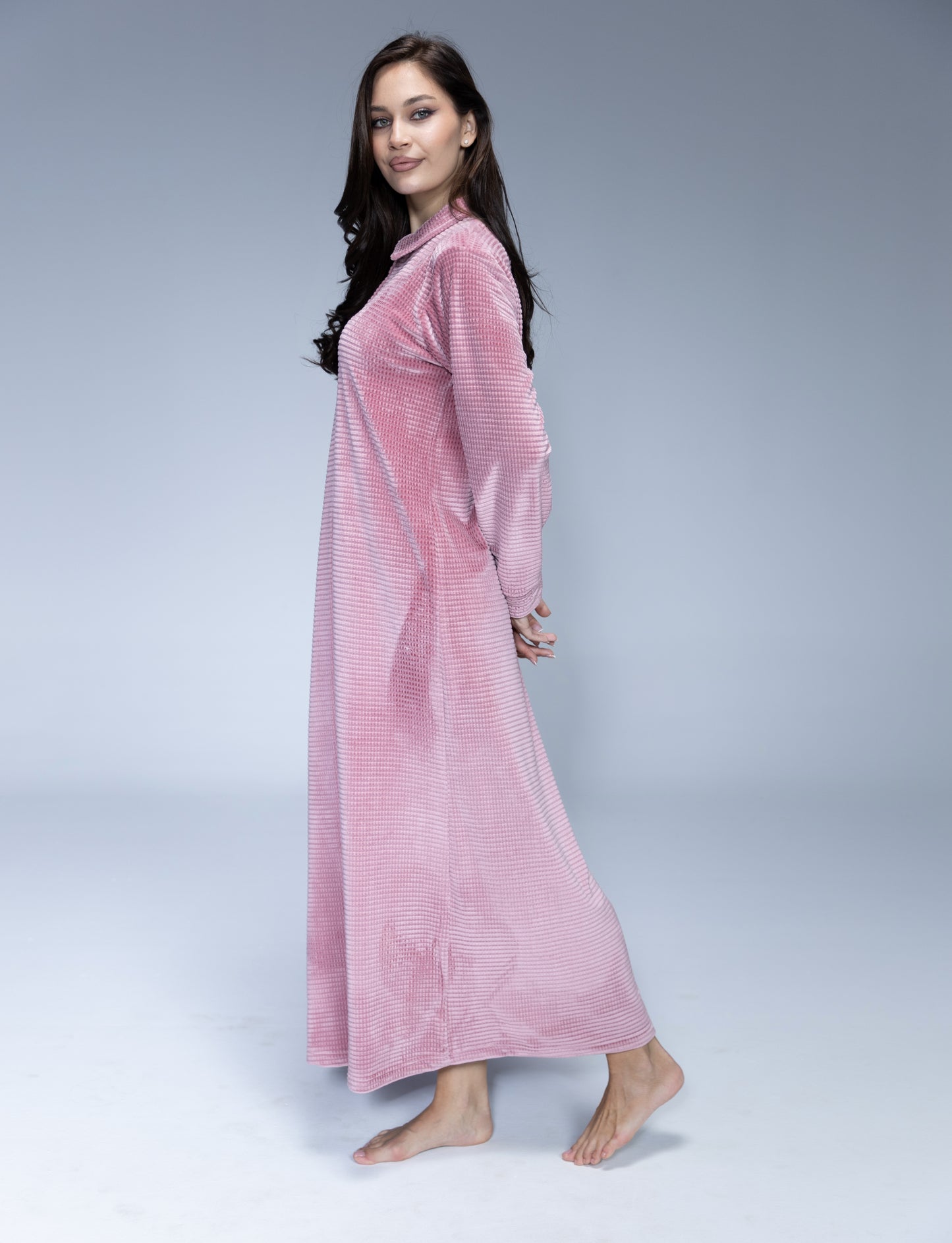 Velvet Waffle Nightgown