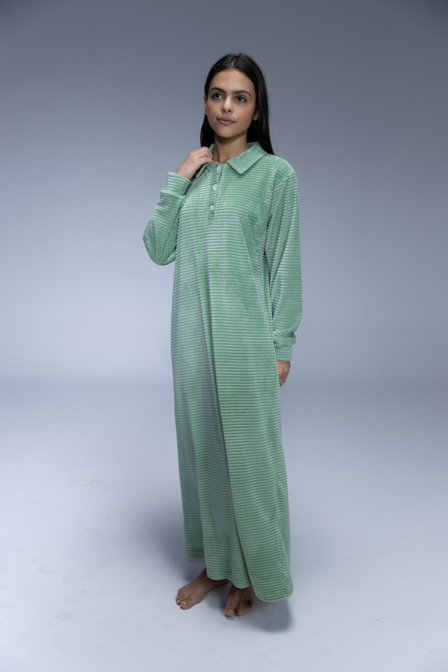 Velvet Waffle Nightgown