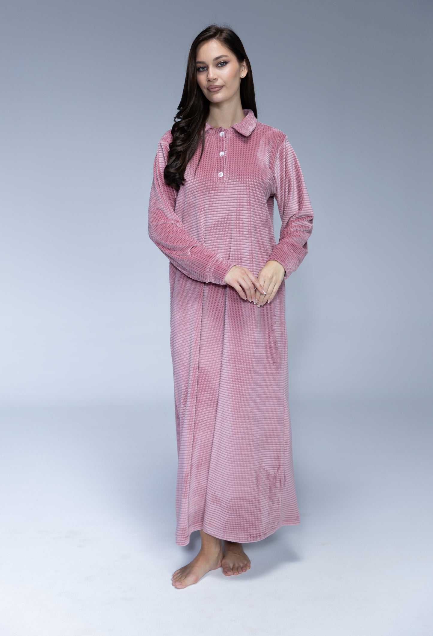 Velvet Waffle Nightgown