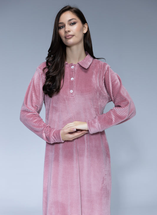 Velvet Waffle Nightgown