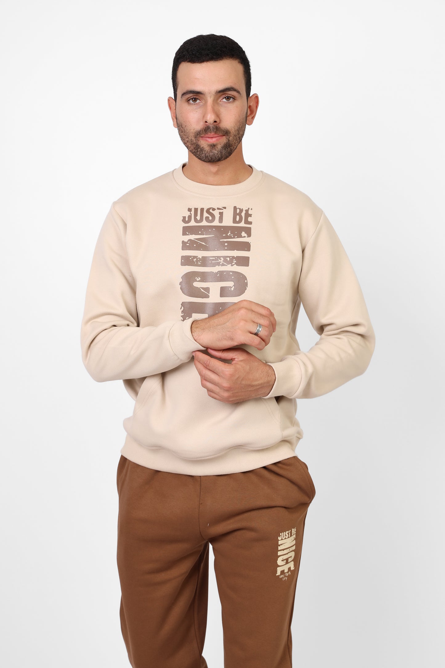 Just Be Nice Sweat Set