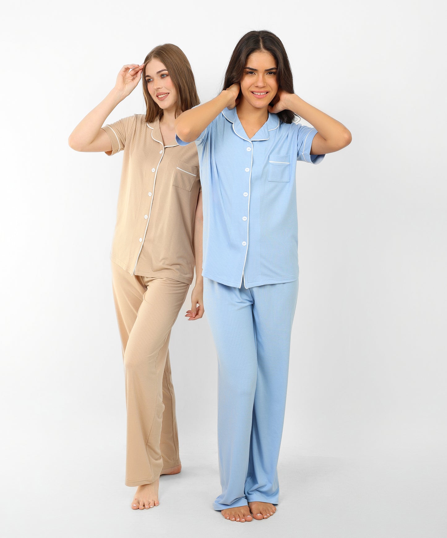 Curdory Buttoned Pajama