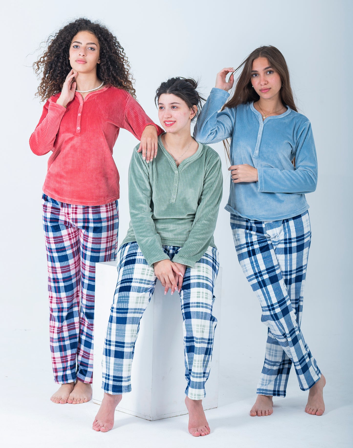 Flannel Ribbed Corduroy Pajama