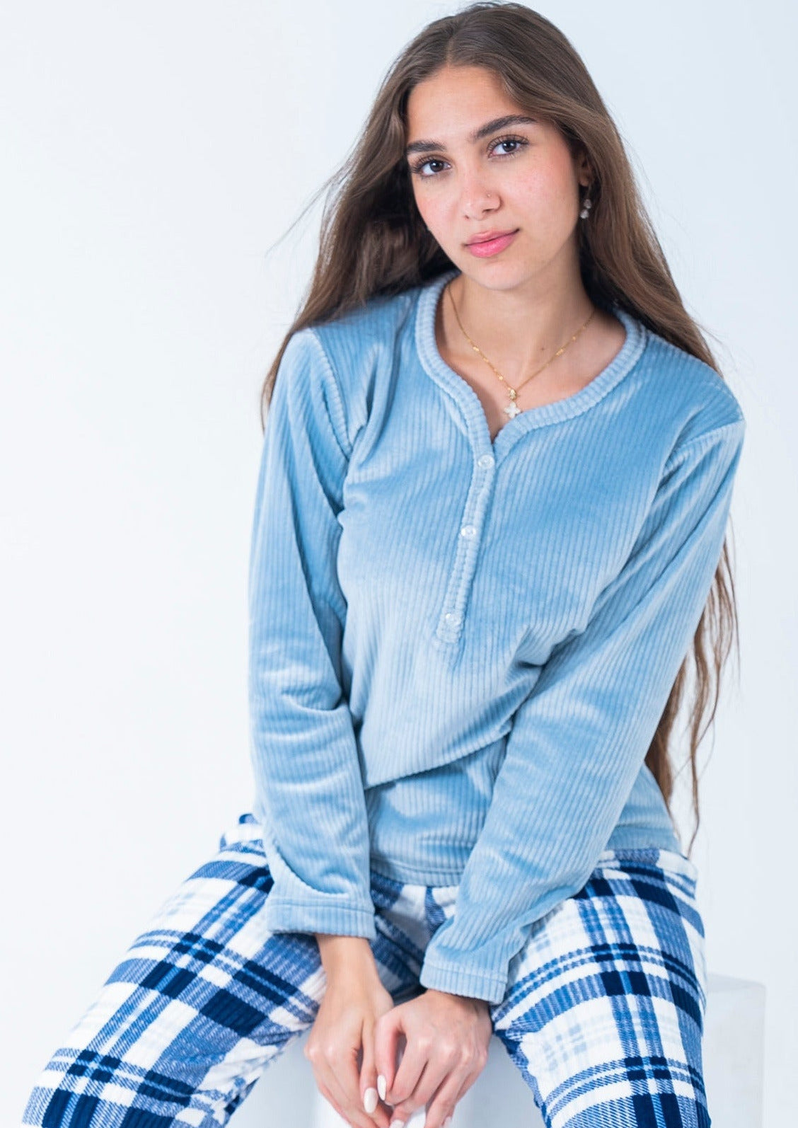 Flannel Ribbed Corduroy Pajama