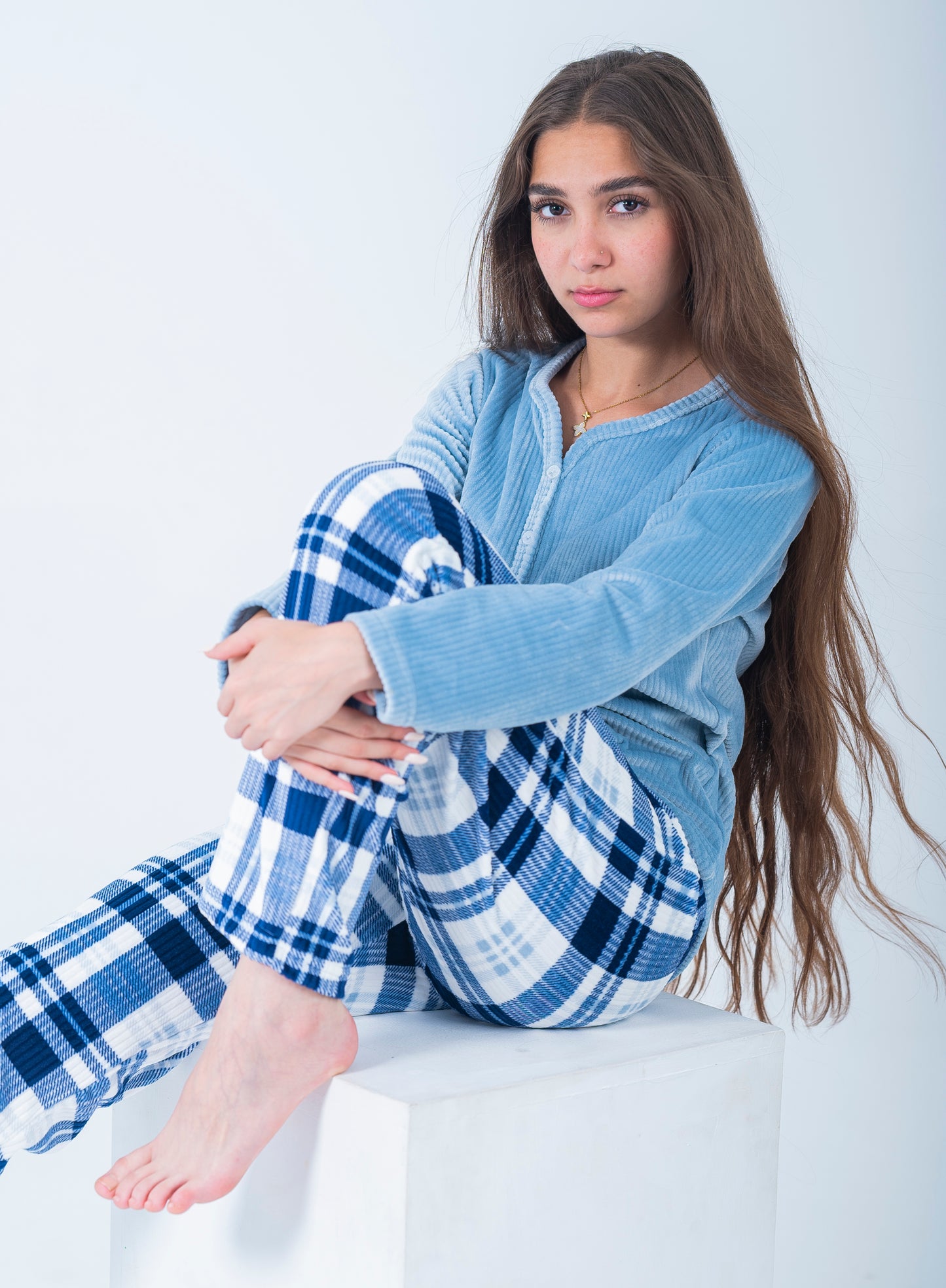 Flannel Ribbed Corduroy Pajama