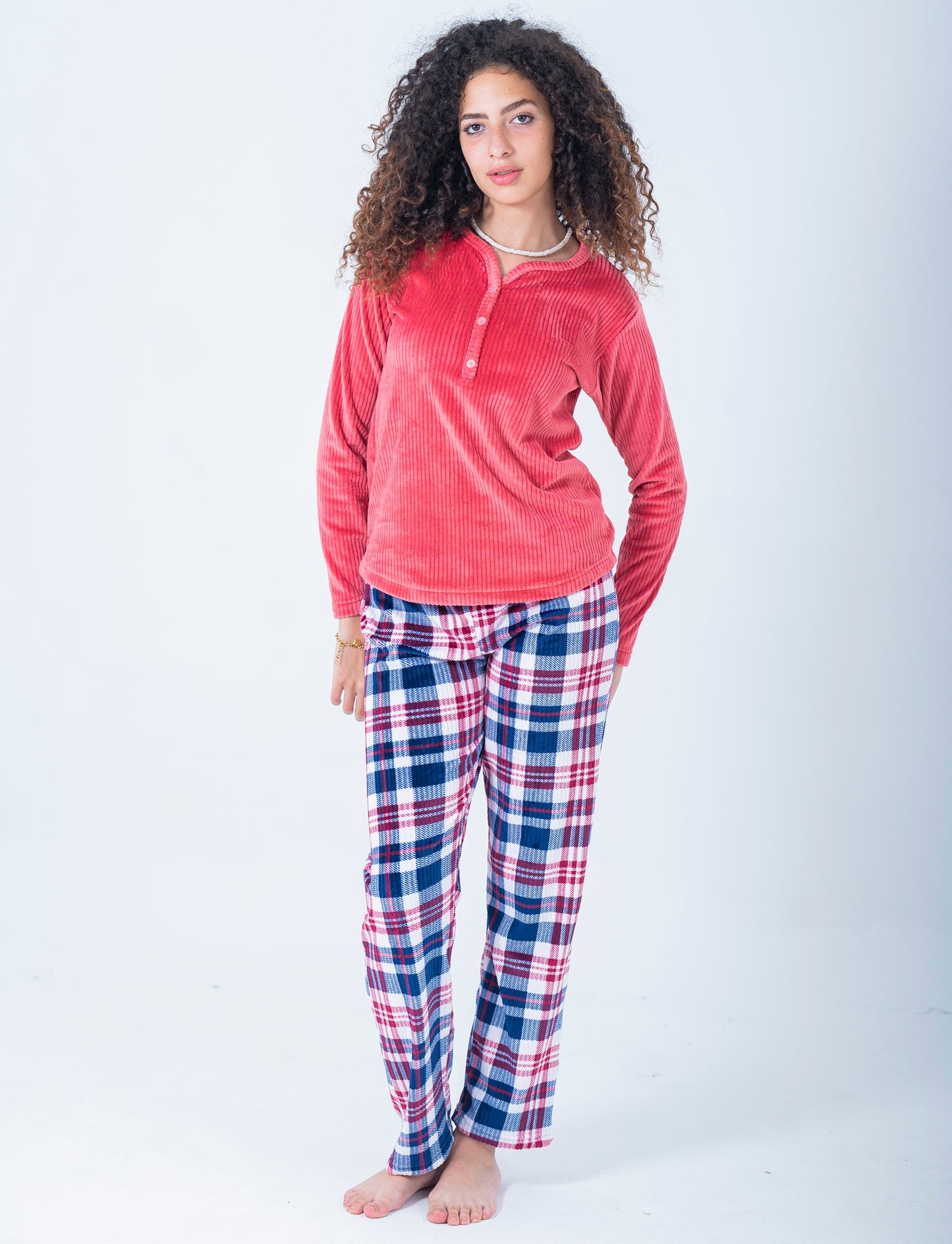 Flannel Ribbed Corduroy Pajama