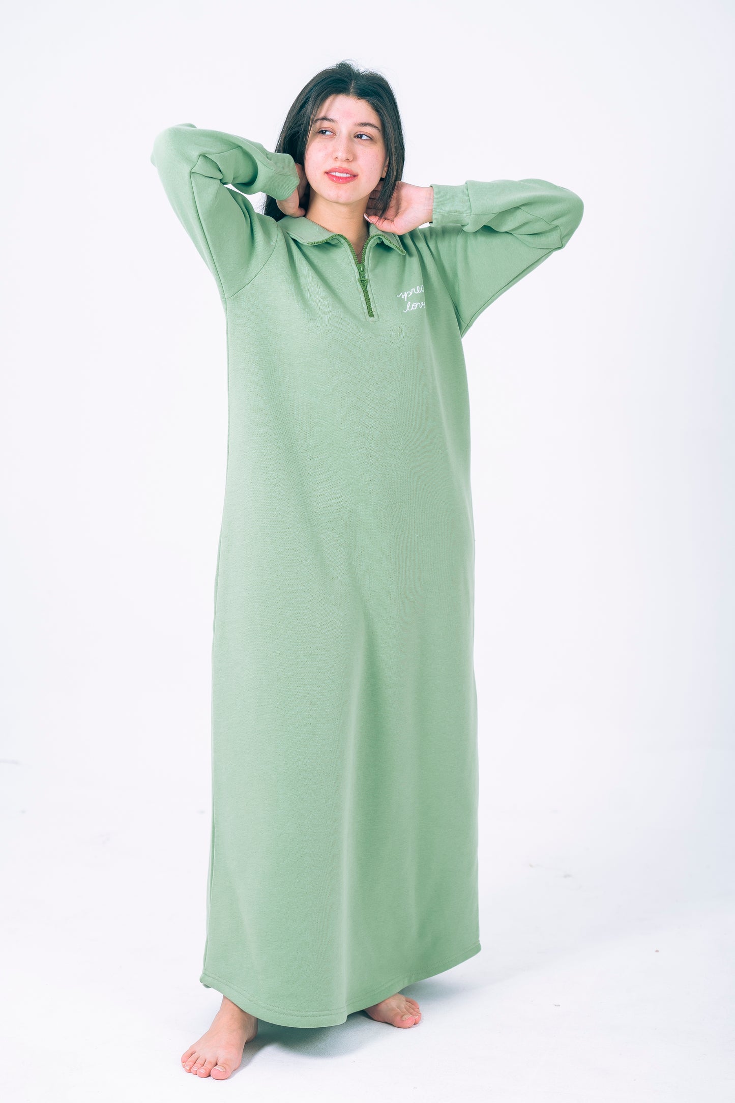 Half-Zip Night Gown