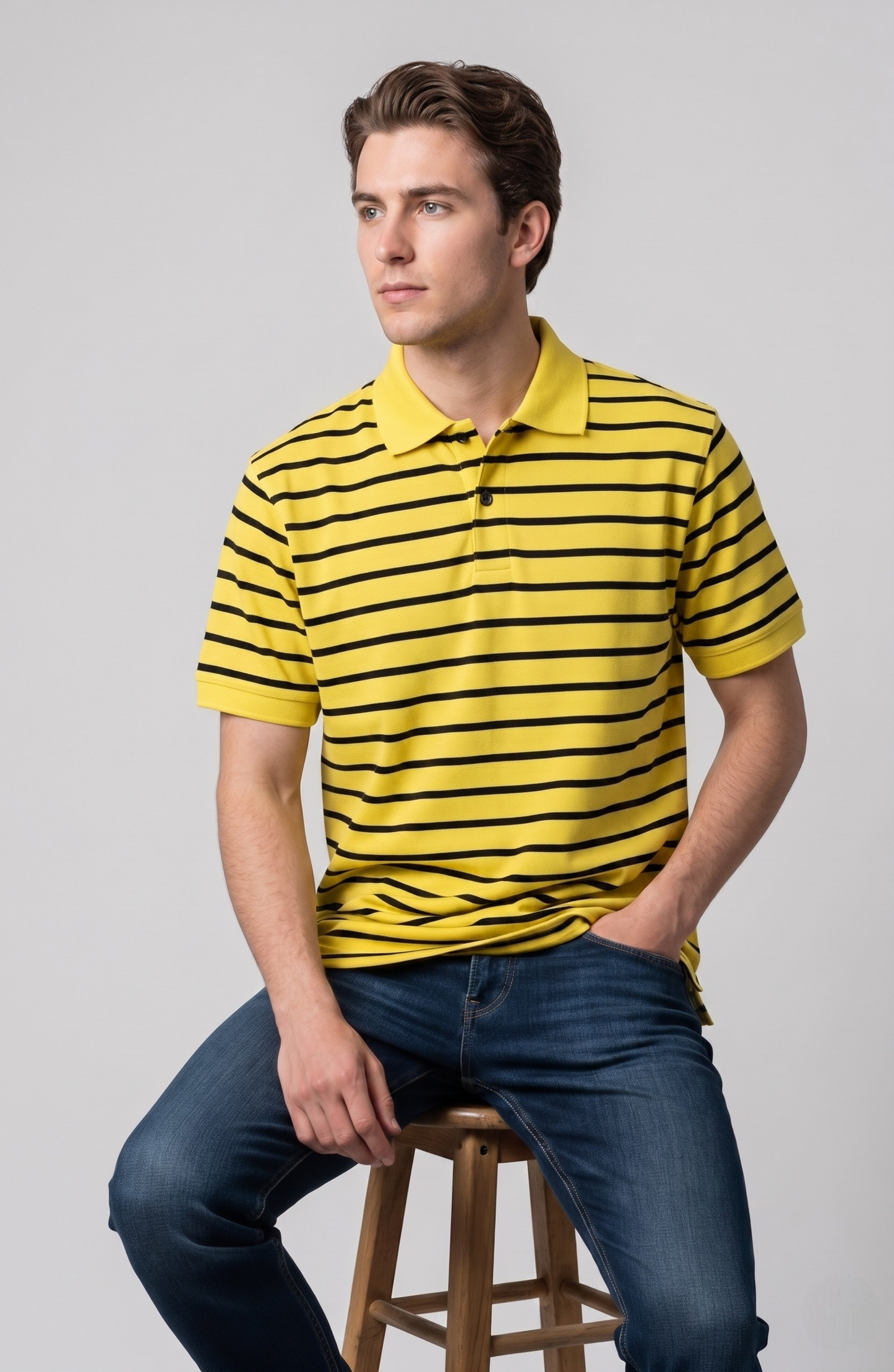 Striped Polo Shirt