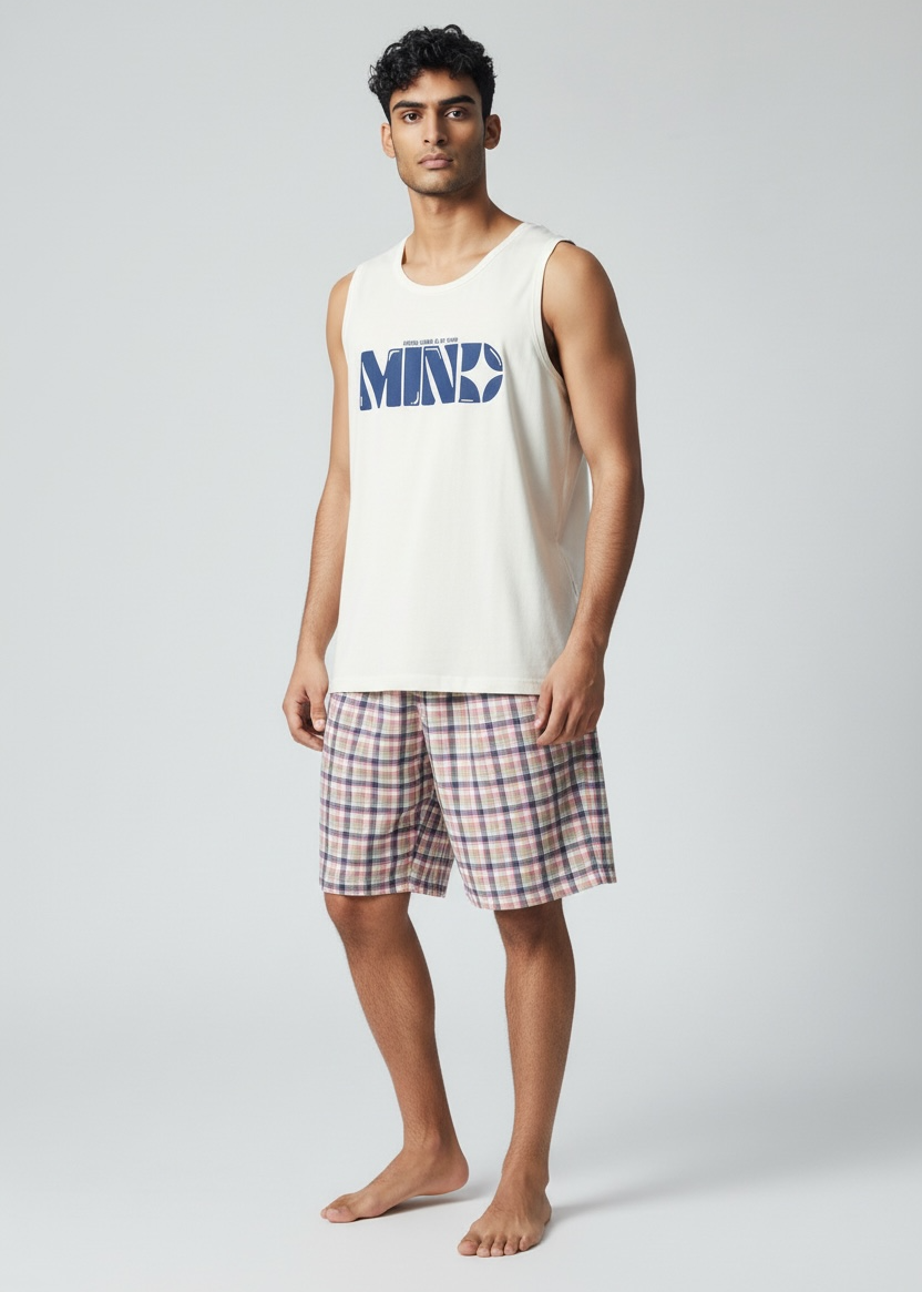 Mind Flannel Pajama