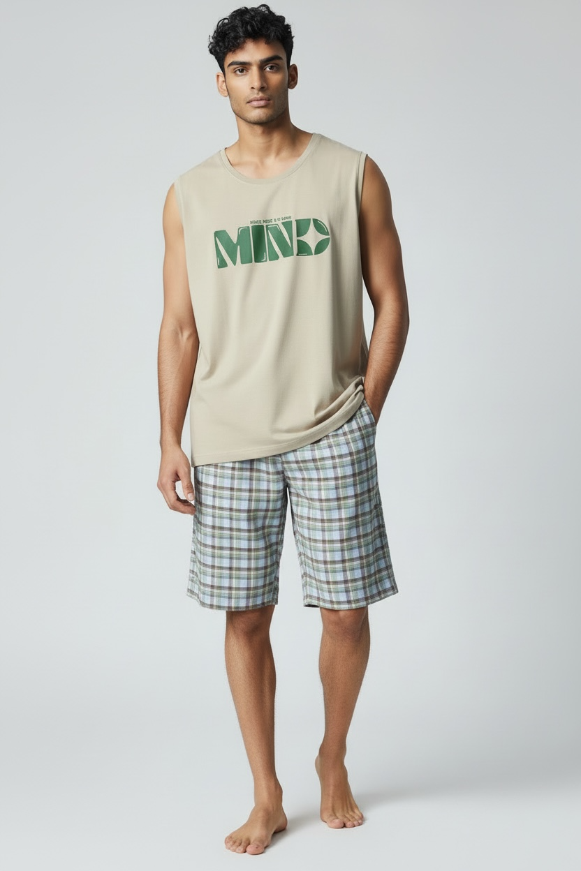 Mind Flannel Pajama